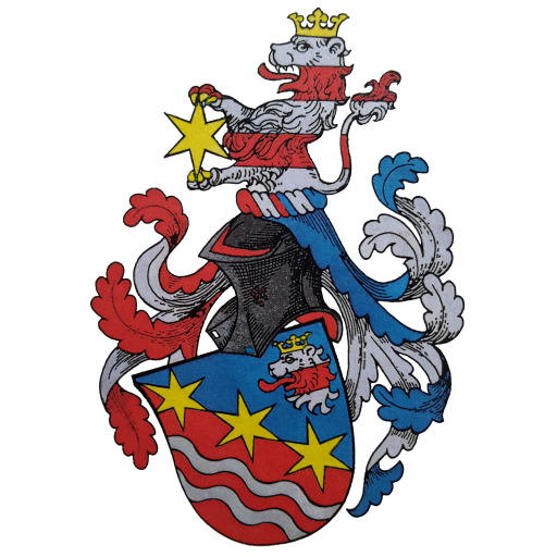 Das Wappen der Familie Stern. Bitte das Urheberrecht beachten. | The Stern family's coat of arms. Please note the copyright.